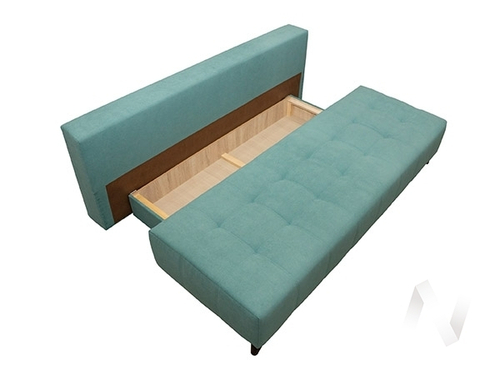 Диван прямой НЕО-11 (БД) Frozen 07 (ментоловый)