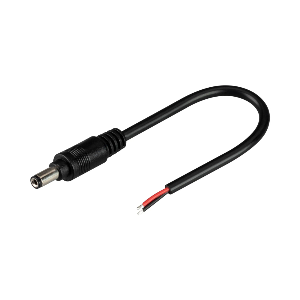 Коннектор выводной DC-MONO-2PIN-L150-M (JACK 5.5, LOCK) (Arlight, -) 032853