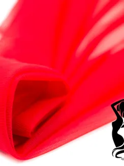 Неэластичная сетка оптом, Lauma Fabrics арт. 387, красный 100