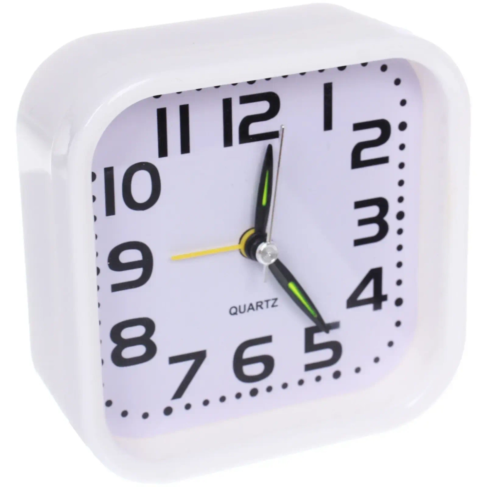 Будильник «Адели» 9,5*9,5*4см, микс цветов