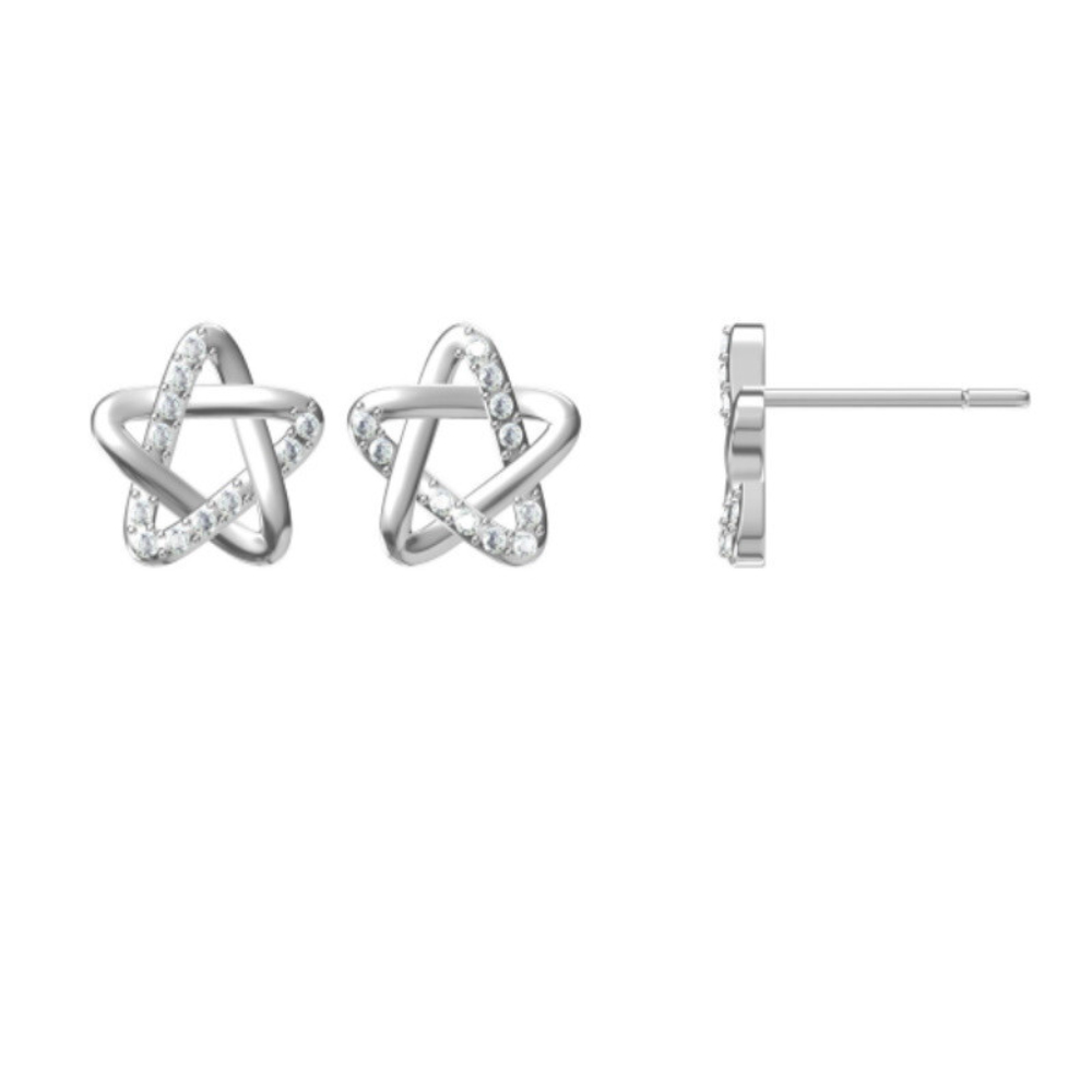 Серьги из медицинской стали Galaxy Star Biojoux BJT229