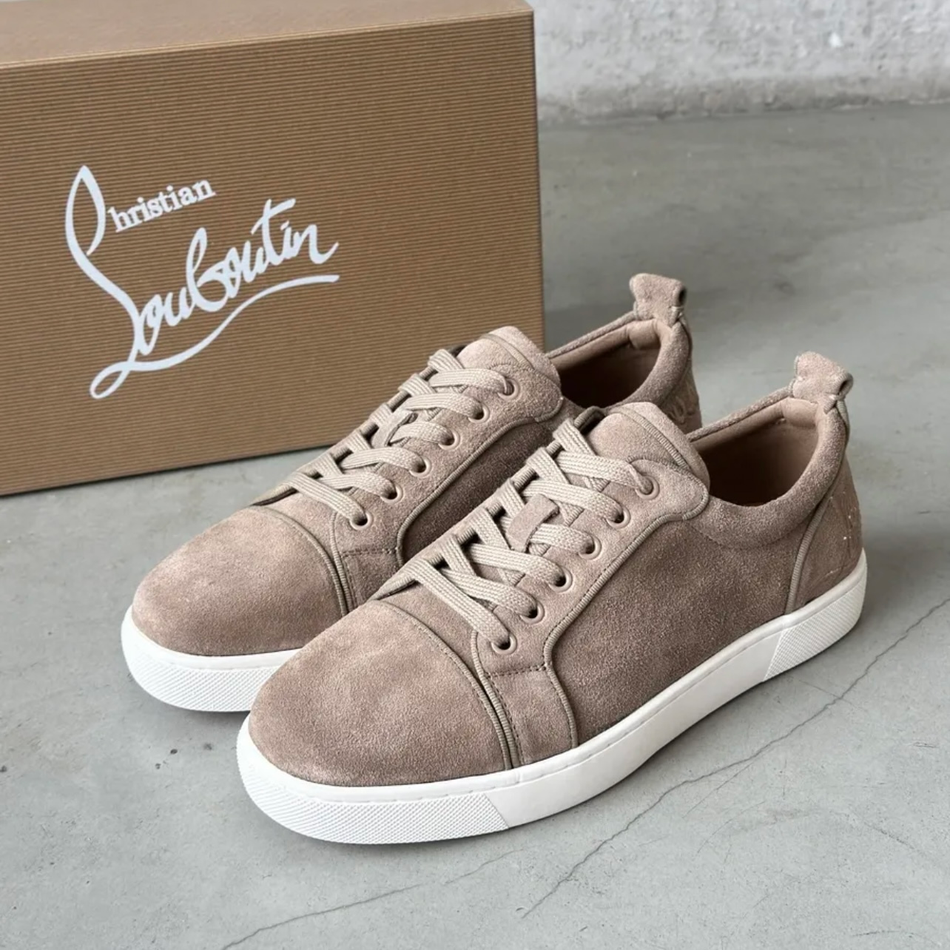 Обувь Christian Louboutin #D71K замша (беж.)