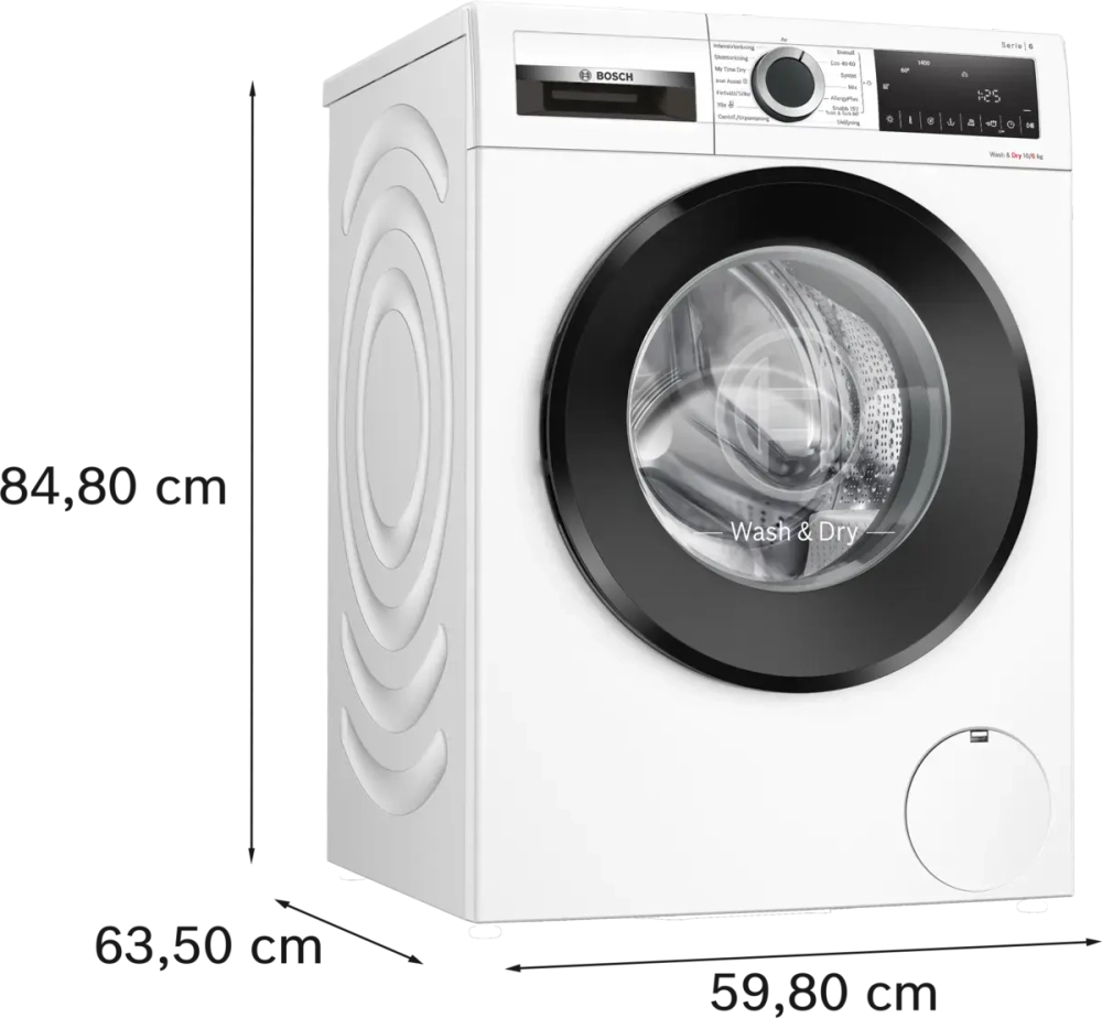 Стирально-сушильная машина Bosch WNA144B0SN