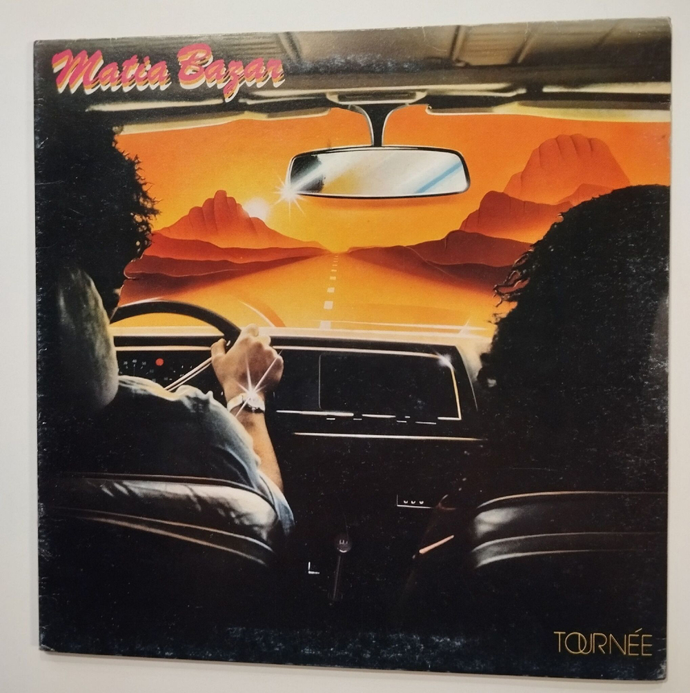 Винтажная виниловая пластинка LP Matia Bazar Tournee (Italy 1979)