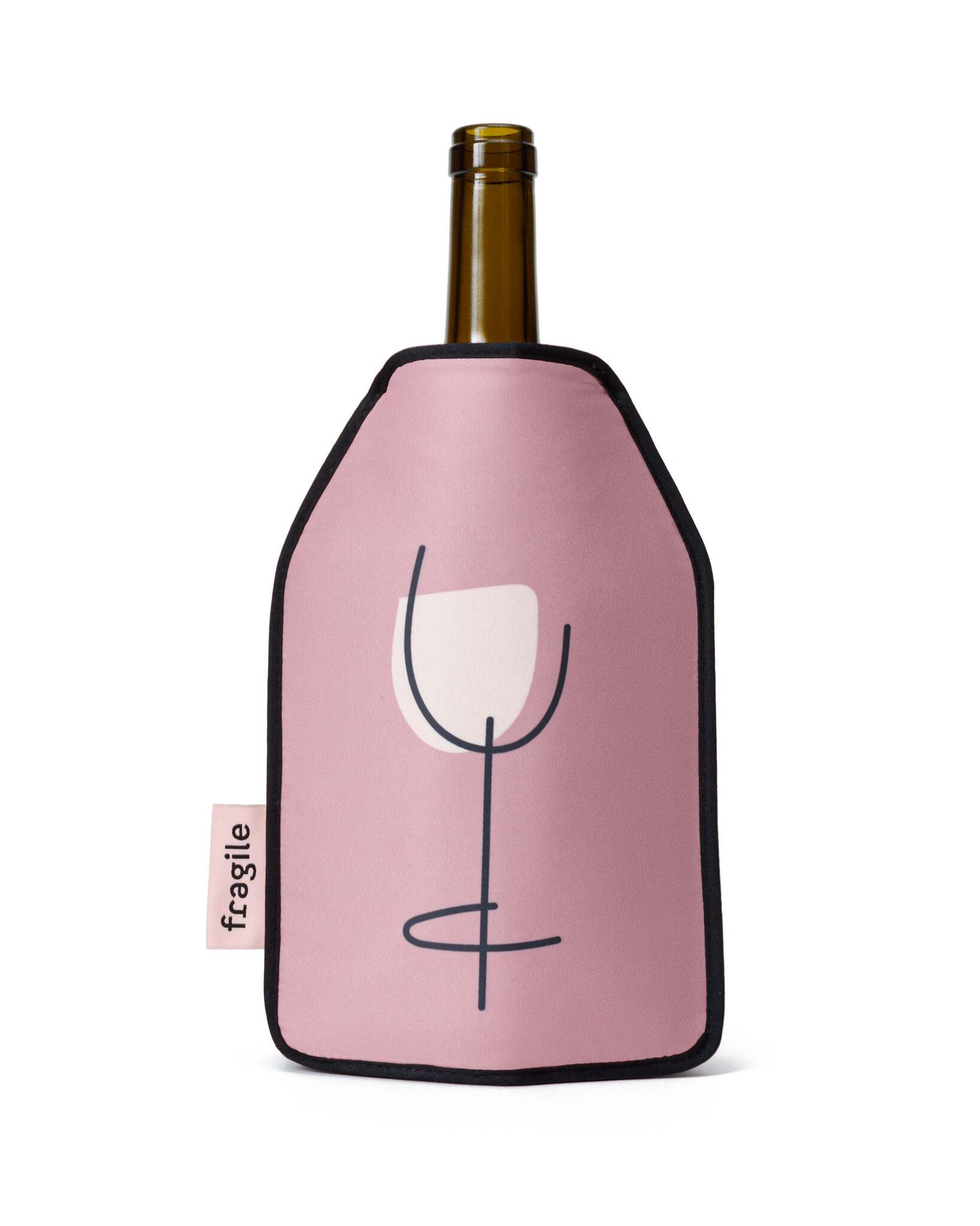 Охлаждающий футляр для бутылки объемом 750мл «Бокальчик»