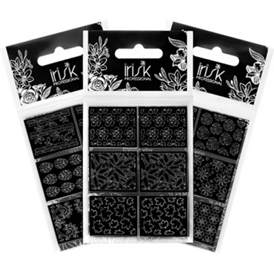 Irisk Трафарет для аэрографии и аэропуффинга №09