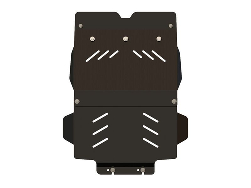 Защита картера двигателя (2,5 мм, сталь) для Toyota Sequoia 2008- (V = 5.7), Toyota Tundra 2004-2007 (V = 4.7) Sheriff.24.1559