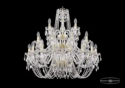 Подвесная люстра Bohemia Ivele 1402/16+8+4/300/3d/G