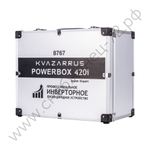 Инверторное пуско-зарядное устройство KVAZARRUS PowerBox 420i, таймер, алюминиевый кейс