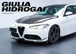 Обвес "Hidrogai" для Alfa Romeo Giulia Альфа Ромео карбоновый тюнинг Robot robotbodykits