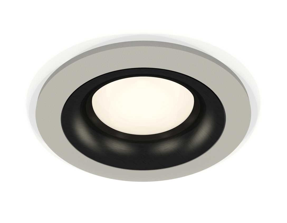 Комплект встраиваемого светильника Ambrella light Techno Spot XC7623002 SGR/PBK серый песок/черный полированный (C7623, N7011)