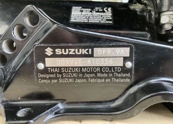 4х-тактный лодочный мотор SUZUKI DF9.9AS Б/У