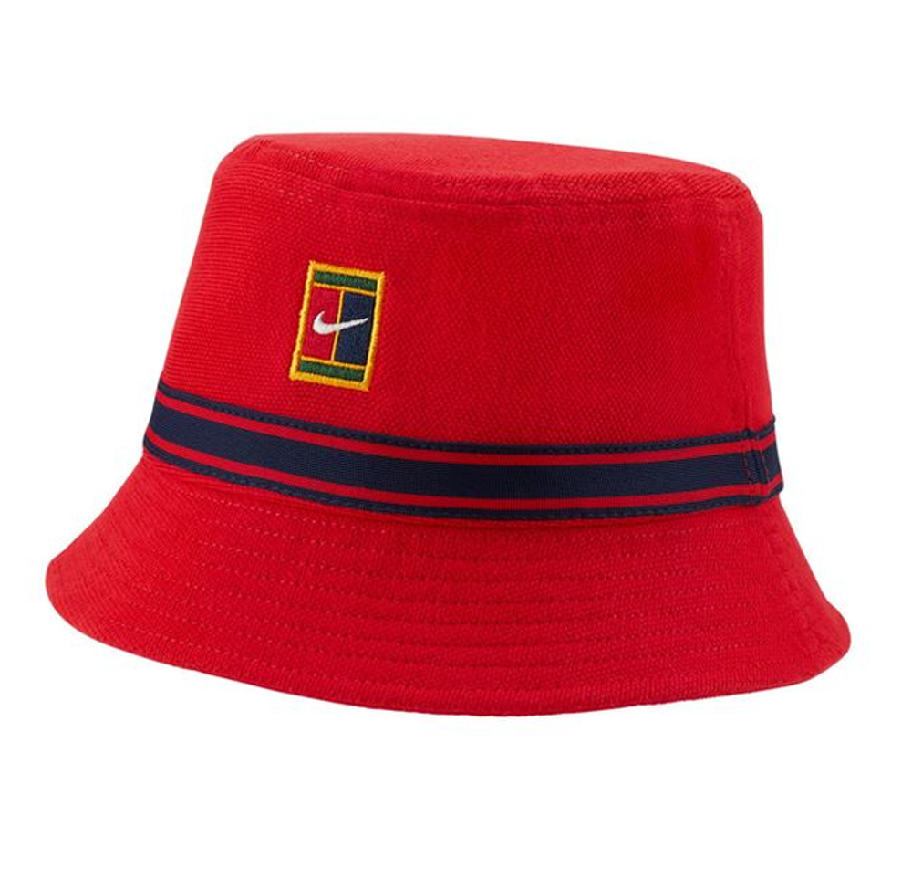 Теннисная кепка Nike Heritage Bucket - university red