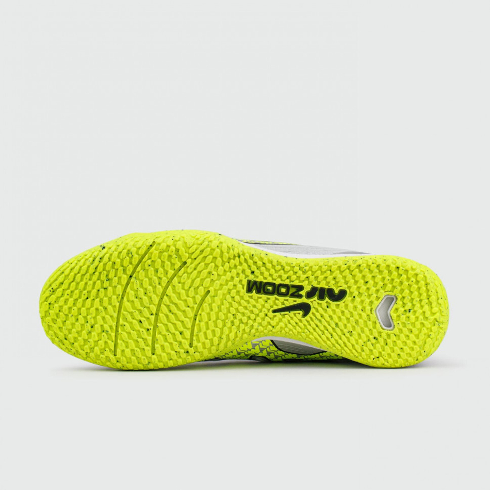 футзалки Nike Air Zoom Mercurial Vapor XV Pro IC Grey Yellow