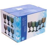 Бокал для вина 320мл «Cristal»в наборе 6шт, зеленый