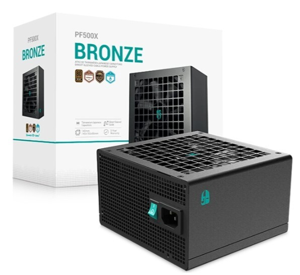 Блок питания ATX Deepcool GAMERSTORM PF500X