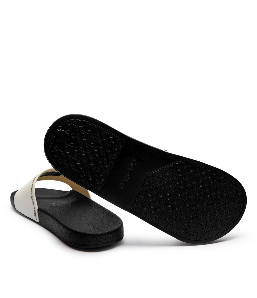 Шлепанцы POOL SLIDE RUBBER Calvin Klein - белый(HM0HM00981)
