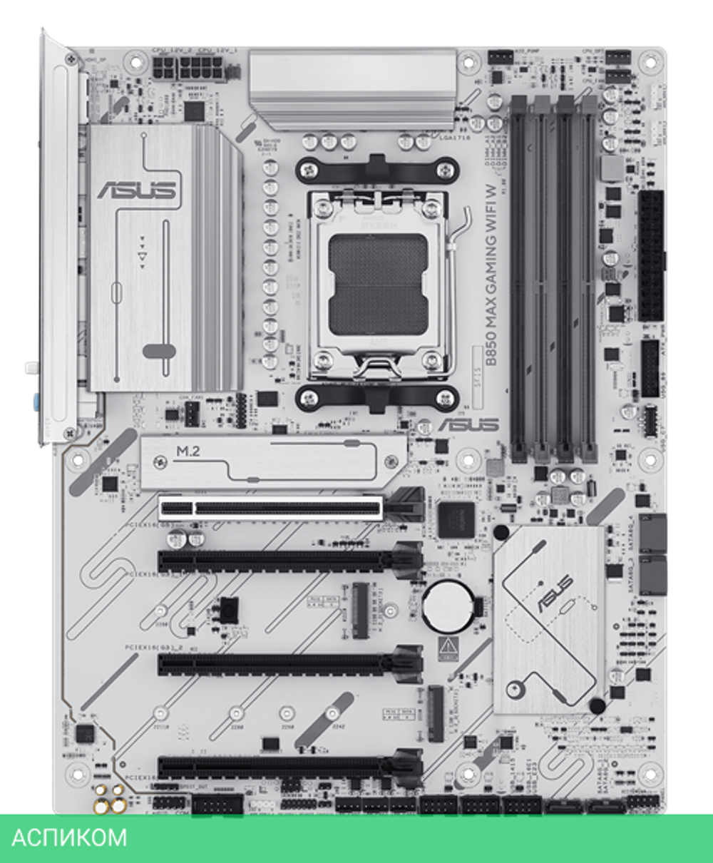 Материнская плата Asus B850 Max Gaming WiFi W (90MB1M10-M0EAY0)