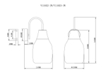 Светильник настенный Moderli V11832-1W Adalina