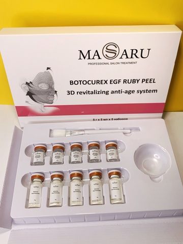 Маска мышечная с эффектом ботокса 2в1 (рубиновые микроиглы)