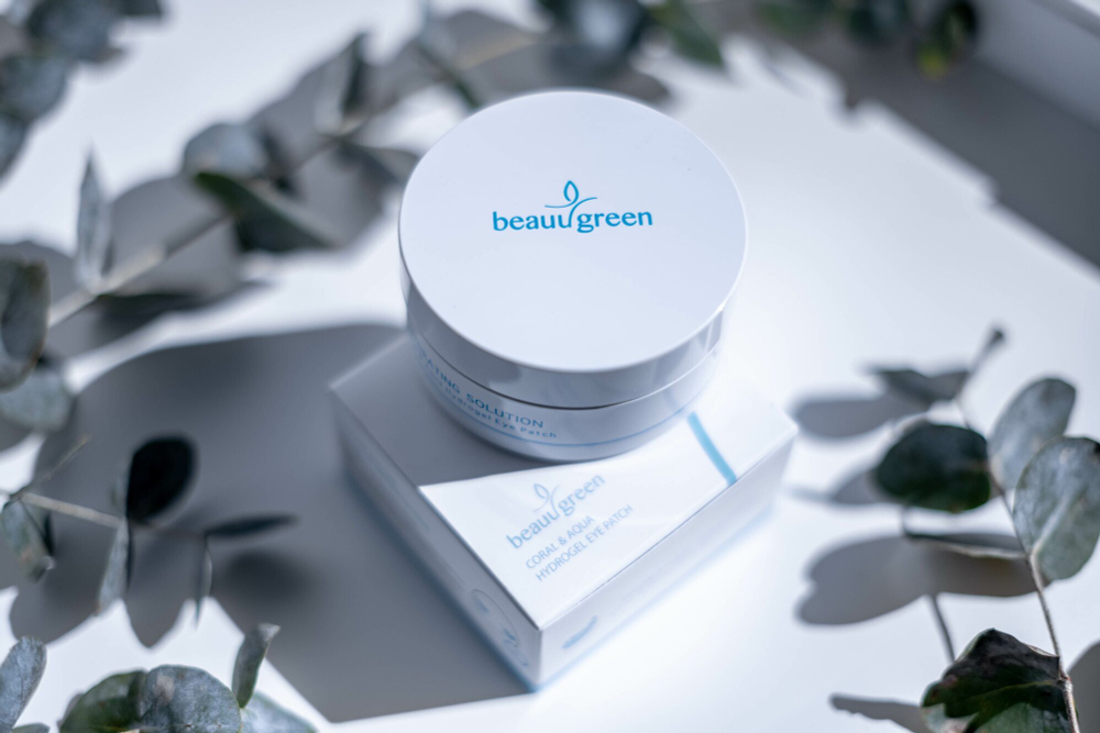 Гидрогелевые патчи с кораллами Beauugreen Coral & Aqua Hydrogel Eye Patch (Medium Type) 60 шт.