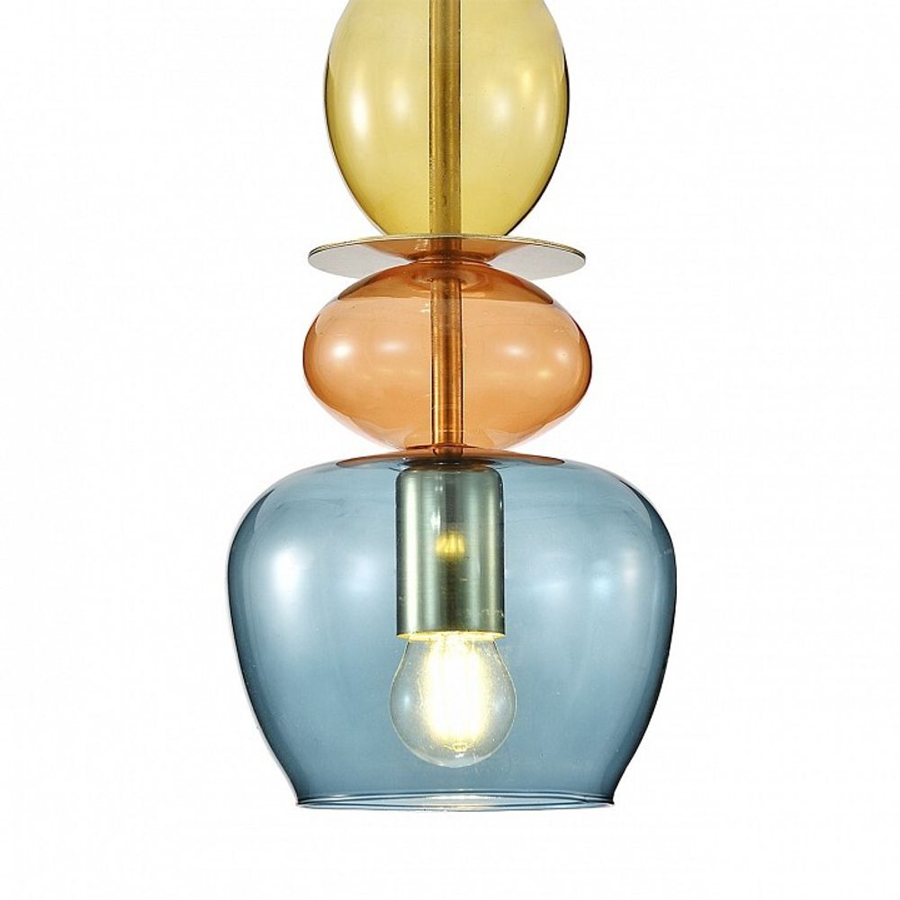 Подвесной светильник Indigo Millefiori 11065/1P Blue