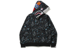 A Bathing Ape Space Camo Shark Full Zip Double Худи