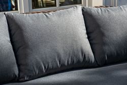 "Барселона" лаунж-зона из искусственного ротанга, цвет коричневый