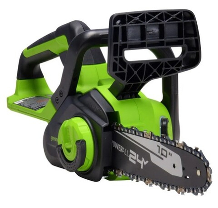 Пила цепная аккумуляторная GREENWORKS G24CS25 24V, 25см, АКБ 8Ач и ЗУ 2007707UH