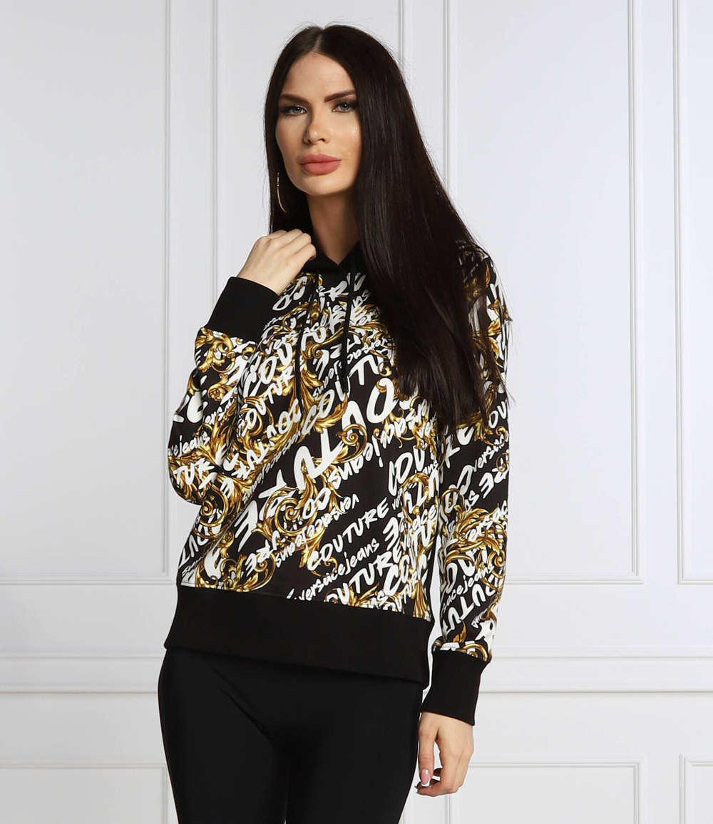 Худи Versace Jeans Couture - черный(73HAI3A8FS048)