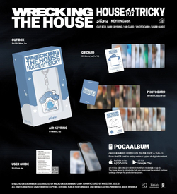 Альбом xikers - HOUSE OF TRICKY : WRECKING THE HOUSE 6th Mini POCAALBUM KEYRING Version