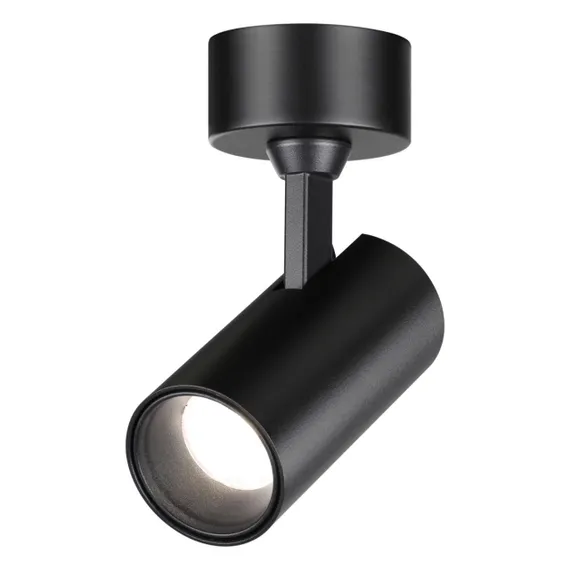 359230 OVER NT23 374 черный Светильник накладной светодиодный IP20 LED 15W 220V 1440Лм 4000К SELENE