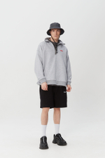 Свитшот "Халф-Зип" (серый)