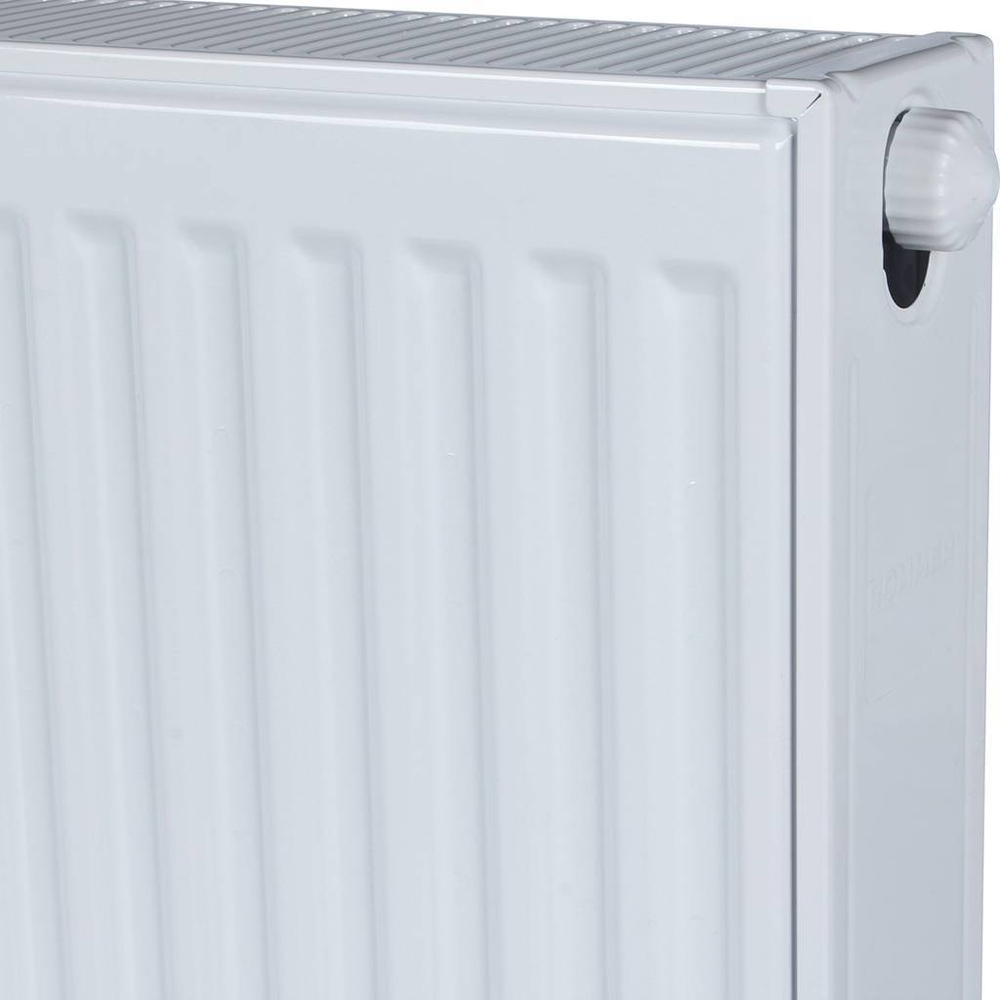 ROMMER 22/500/3000 радиатор стальной панельный боковое подключение Compact (цвет RAL 9016)