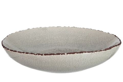 Блюдо декоративное "Грис" 28х6х28см Керамика