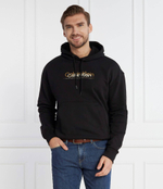 Худи DOUBLE FLOCK LOGO HOODIE Calvin Klein - черный(K10K111815)