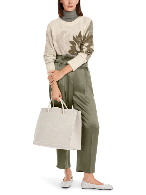 Джемпер из шерсти альпака (Knitted in Germany)