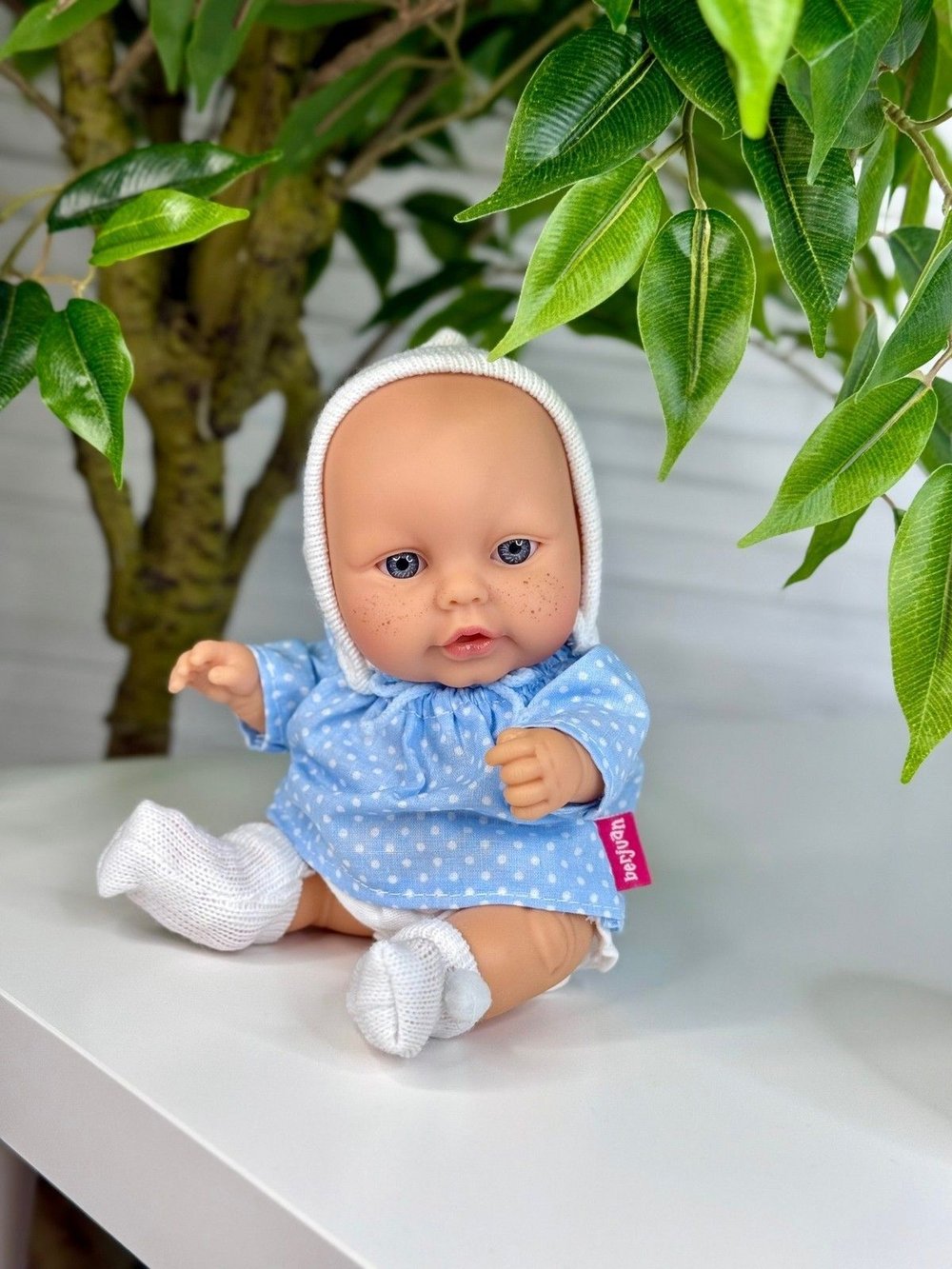 Пупс BERJUAN виниловый 20см Peque Baby (192A3)