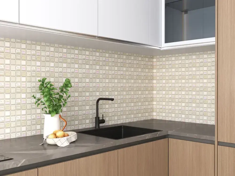 AstrumMosaic перламутр белыйPRL01-01, чип25х25, 10карт317х317, упаковка1кв.м