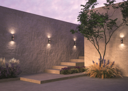 Уличный настенный светильник Outdoor O582WL-02BS