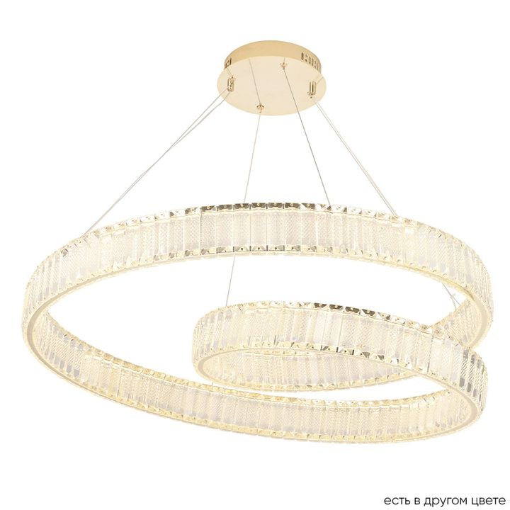 Подвесной светодиодный светильник Crystal Lux Musika SP120W Led Gold