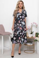 Платье "Надежда" (акварель блэк) П5736 LT Collection (Акция)