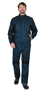 Костюм "СИРИУС-Цитрин" кур., п/к, морена с черным