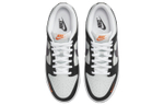 Nike Dunk Low Black Total Orange Mini Swoosh