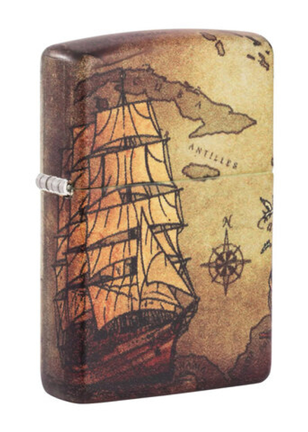 Зажигалка ZIPPO 49355 Pirate Ship Design