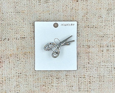 Брошь, р. 4,5х2,5 см, серебро