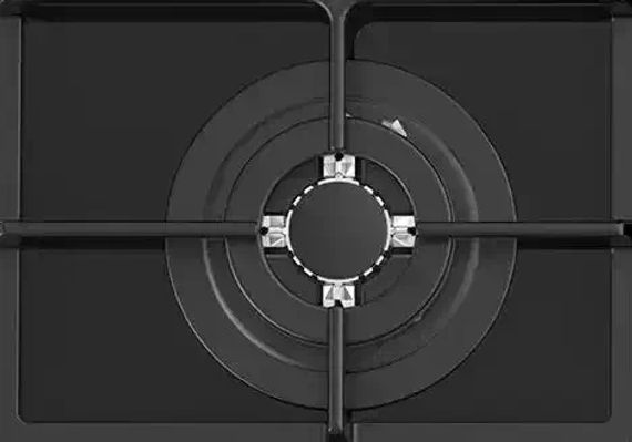 Газовая стеклянная варочная панель Korting HGG 6722 CTN