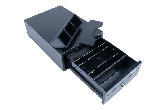 Денежный ящик POScenter Compact 205x300x90 распайка для &quot;Epson/АТОЛ&quot;, черный