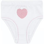 Трусы д/дев интерлок р.122-128 бел (Юлла) 092и ап, 1 шт.