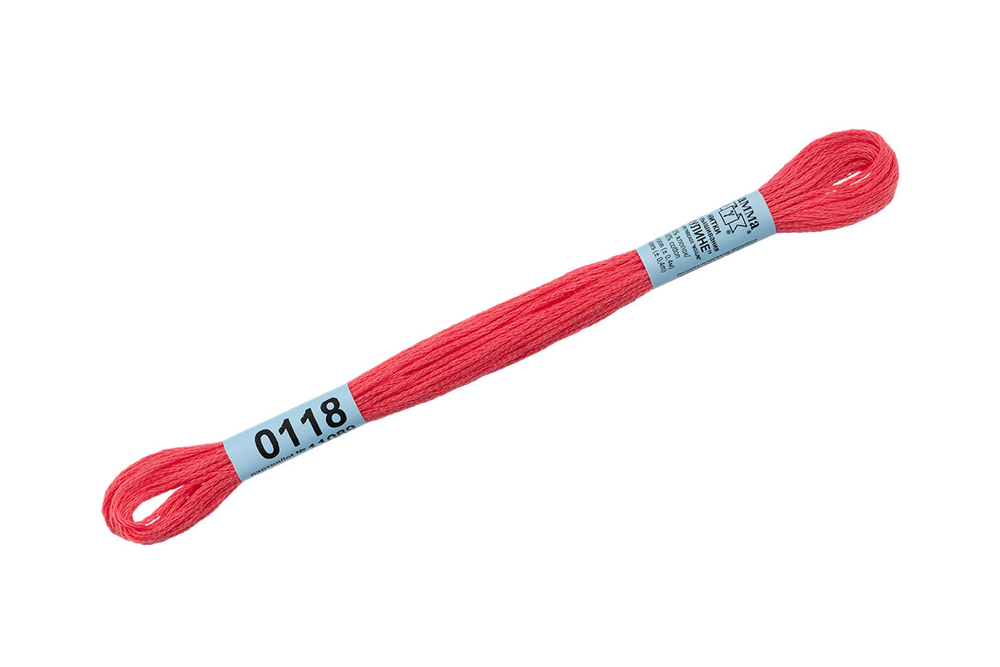 Мулине "Gamma" , 100% хлопок, 8 м, №0118